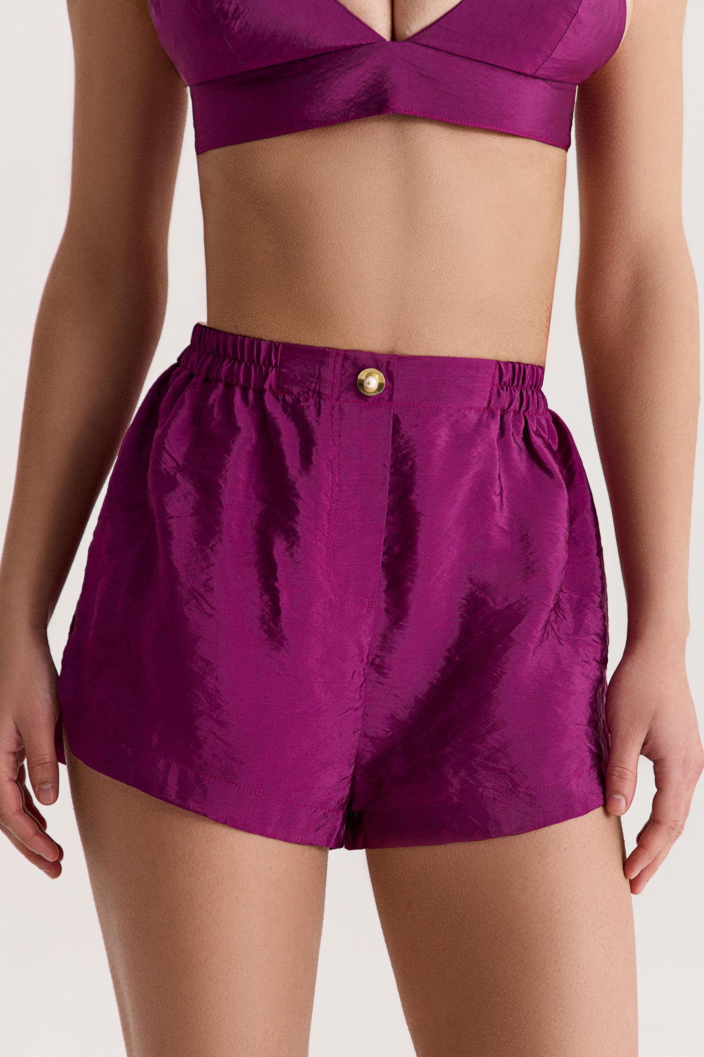 Shorts Evia in Raspberry