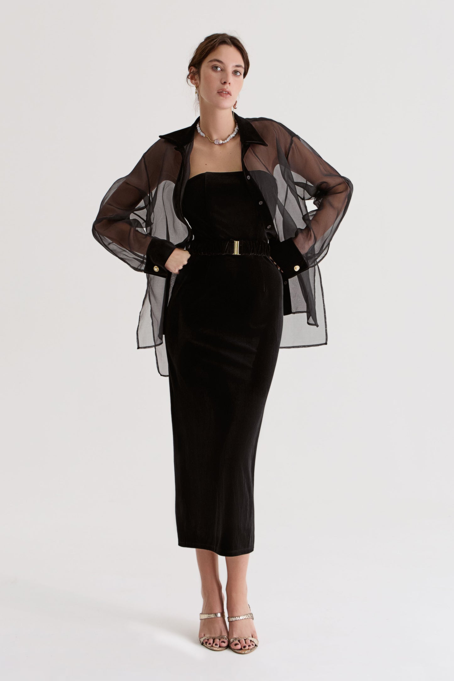 Siren's Shirt in Organza