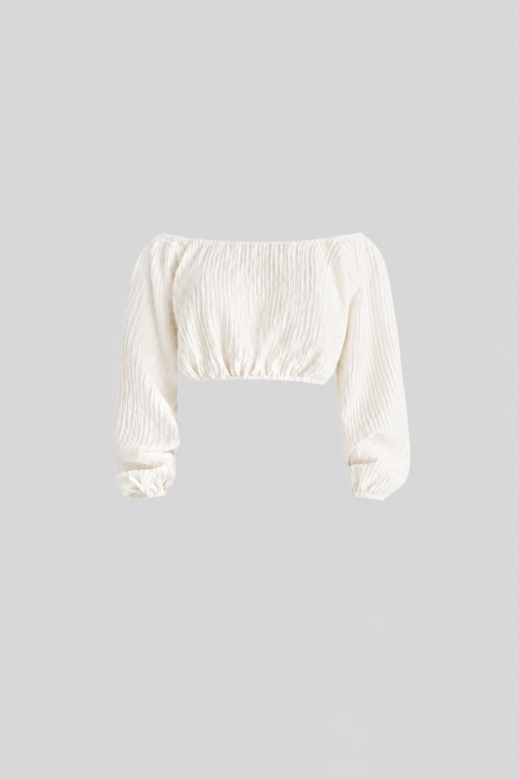 Blouse Evia in Pearl White